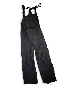 Solstice Microshed Waterproof Bib Overalls Large Full Side Zip Fishing Ski Rain